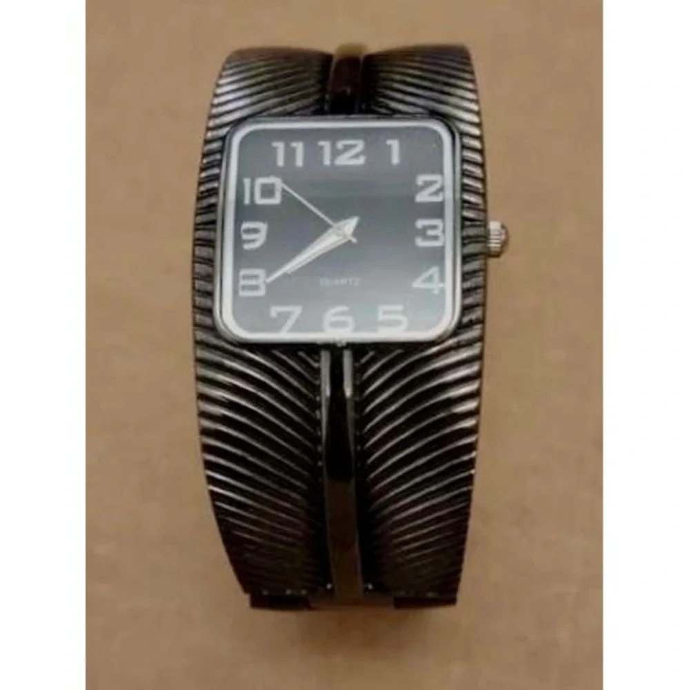Lot of 4 Women's Statement Cuff Watches  Kathie Lee Xavier Monogram Wrap